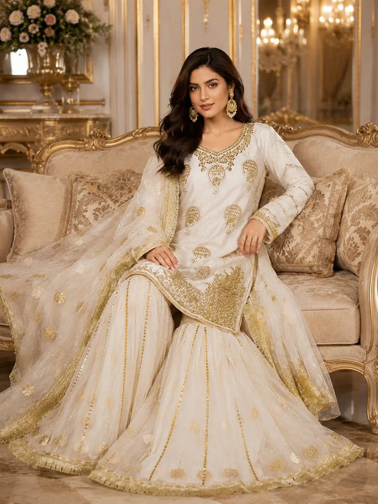 NF 05 WHT TANVEER COLLECTION