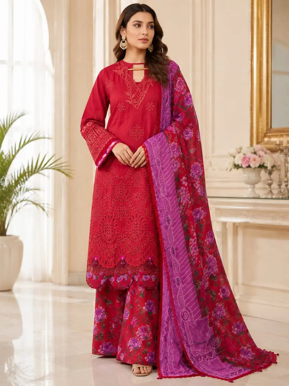 DHANAK-002 TANVEER COLLECTION