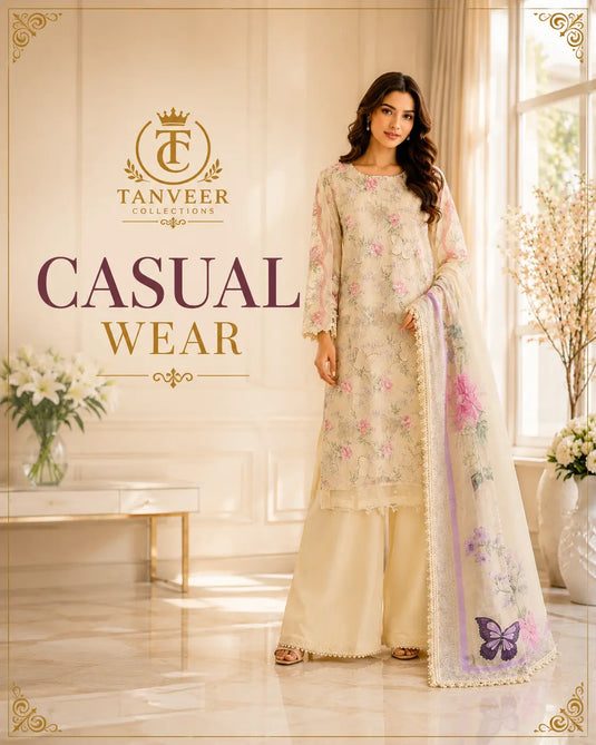 Casual-Wear Tanveer Collection