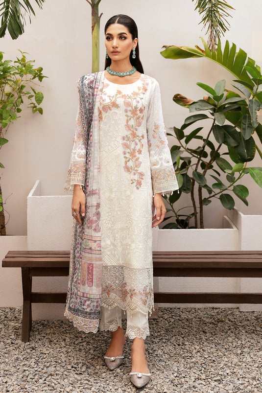 Chiffon 3pc By Ramsha (Dastan)