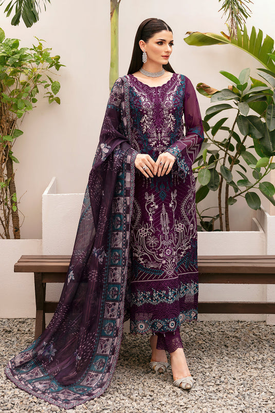 Chiffon 3pc By Ramsha (Dastan)