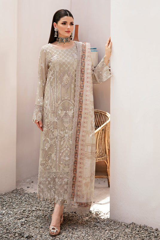 Chiffon 3pc By Ramsha (Dastan)