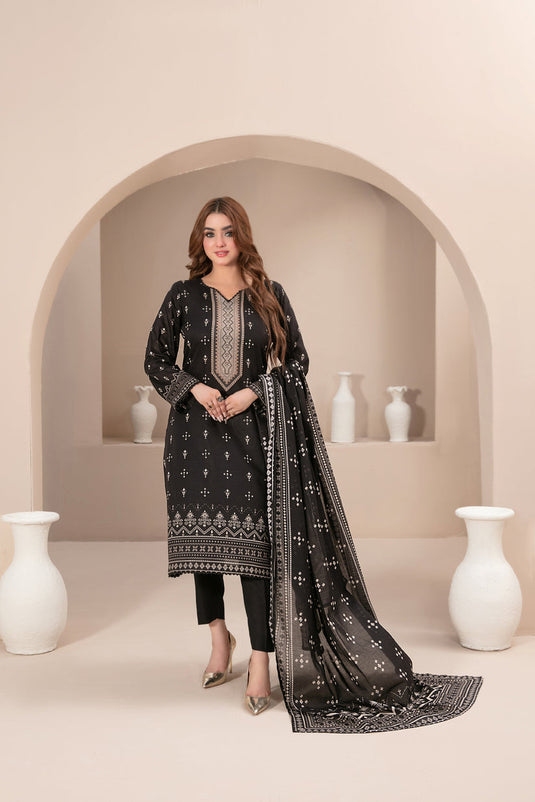 Lawn Slub Printed Tawakkal Suit