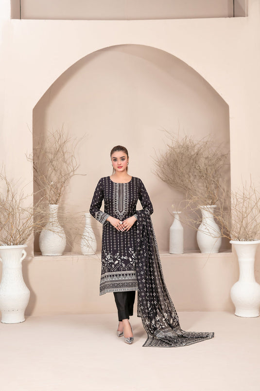 Lawn Slub Printed Tawakkal Suit