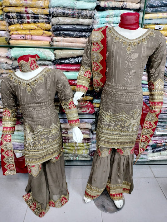 Kids Sharara Chiffon