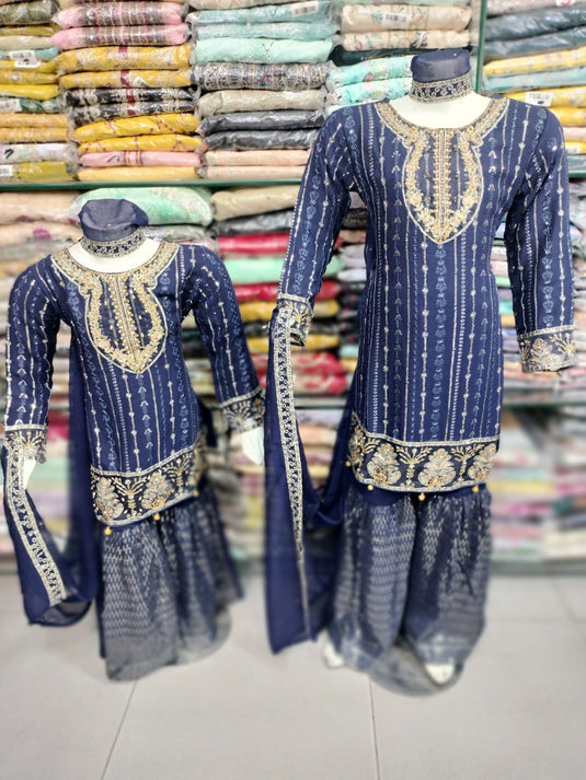 Kids Sharara Chiffon