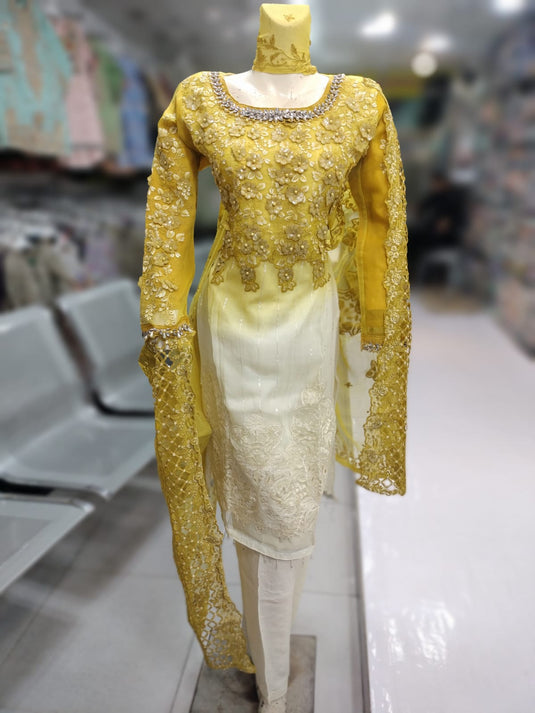 3Pc Chiffon Suit