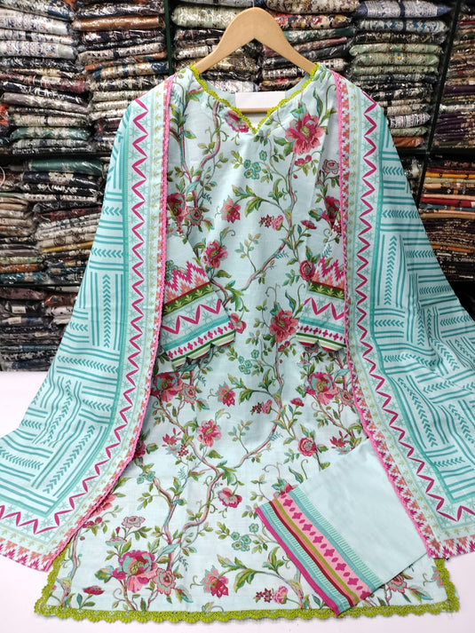 Khaddar Printed Suit