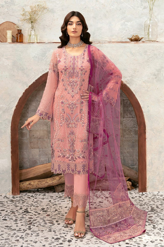 Rangoon By Ramsha Chiffon 3pc