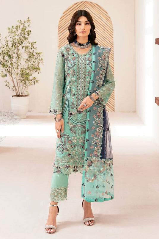 Rangoon By Ramsha Chiffon 3pc