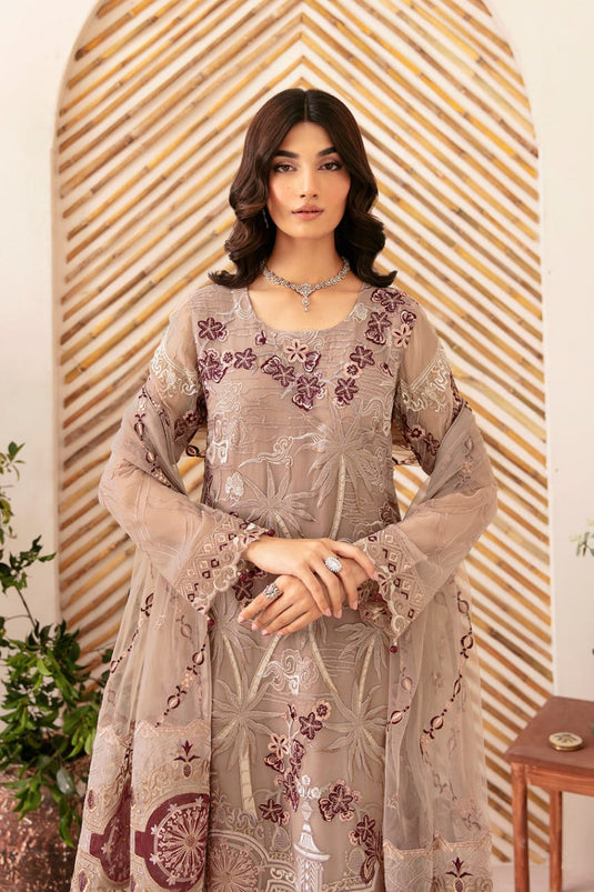 Rangoon By Ramsha Chiffon 3pc