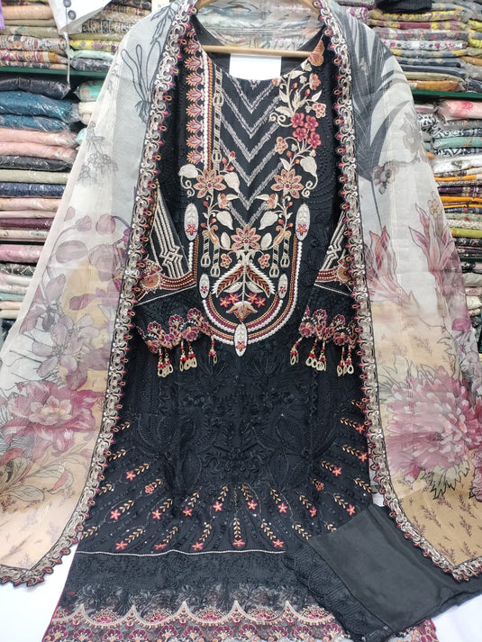 Chiffon 3pc By Ramsha (Dastan)