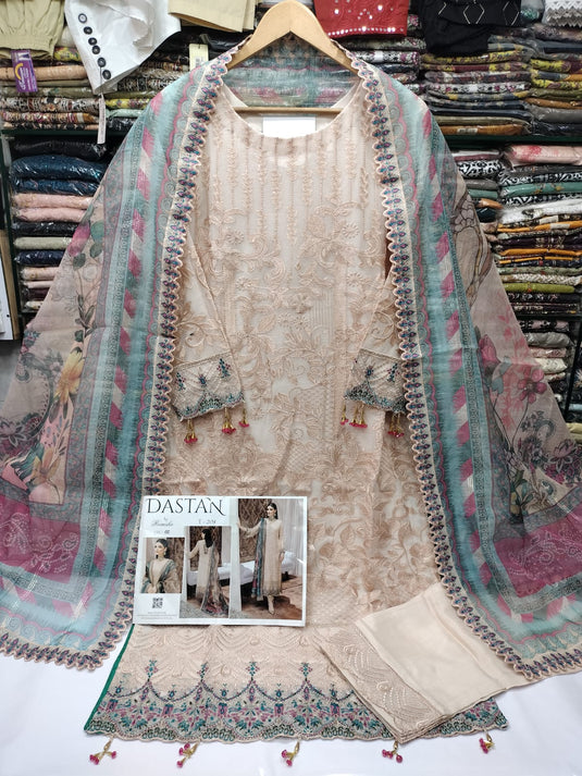 Chiffon 3pc By Ramsha (Dastan)