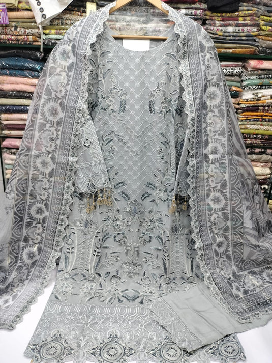 Chiffon 3pc By Ramsha (Dastan)