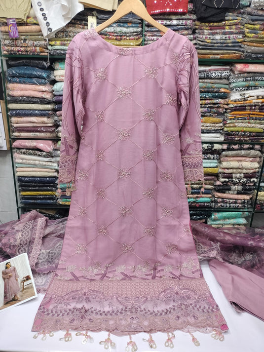 Chiffon 3pc By Ramsha (Dastan)