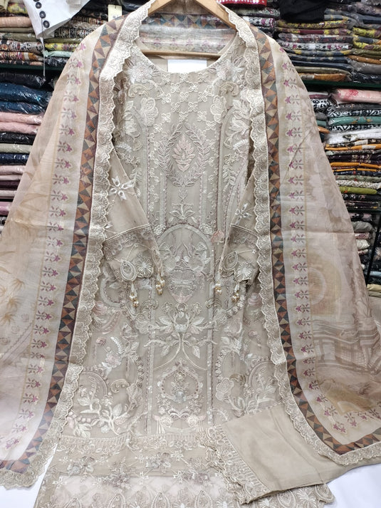 Chiffon 3pc By Ramsha (Dastan)