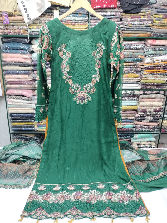 Chiffon 3pc By Ramsha (Dastan)