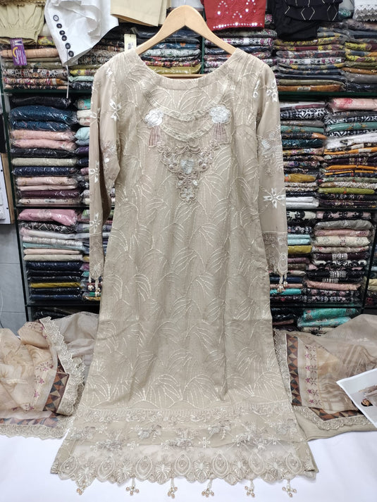 Chiffon 3pc By Ramsha (Dastan)