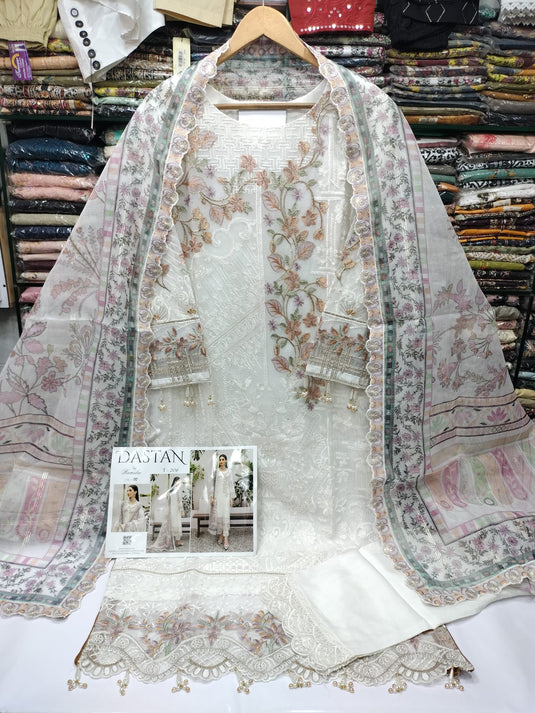 Chiffon 3pc By Ramsha (Dastan)