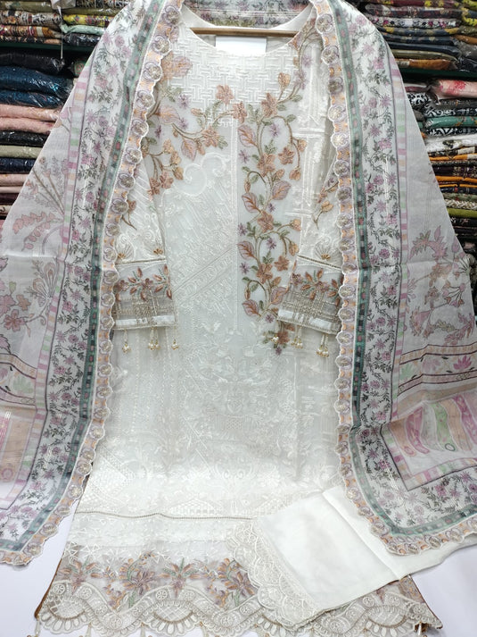 Chiffon 3pc By Ramsha (Dastan)