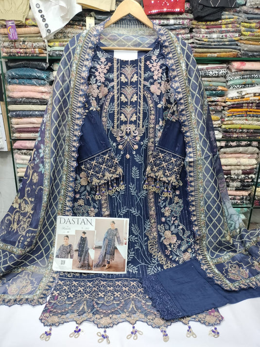 Chiffon 3pc By Ramsha (Dastan)