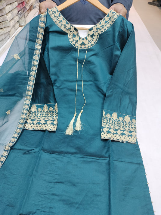 3Pc Khadi Suit