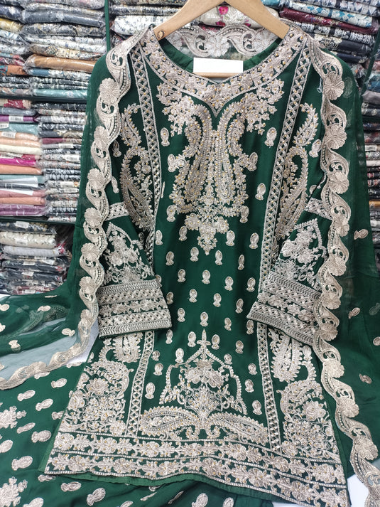 Fancy Chiffon Gharara