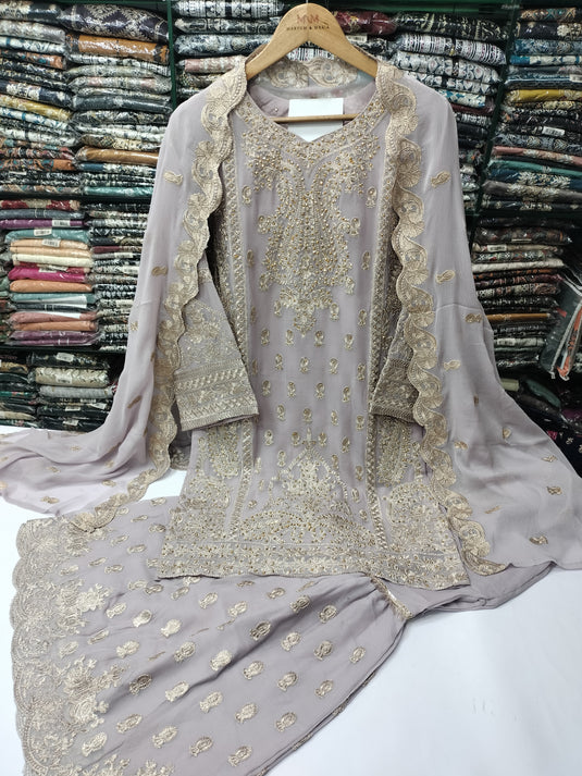 Fancy Chiffon Gharara