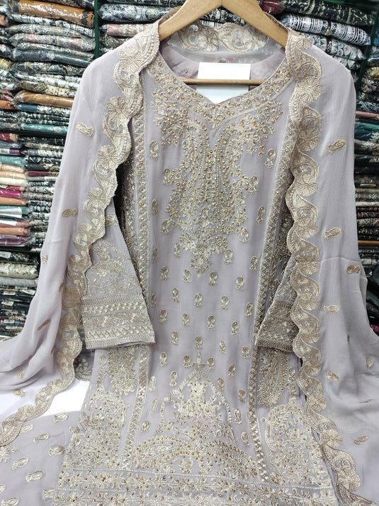 Fancy Chiffon Gharara