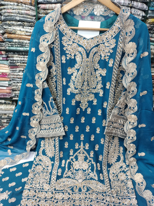 Fancy Chiffon Gharara