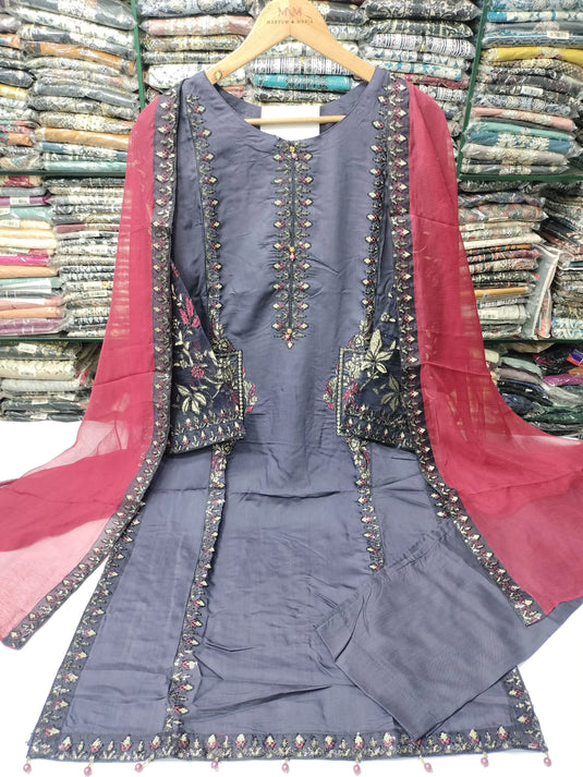 Ladies Viscous Suit - Tanveer Collection