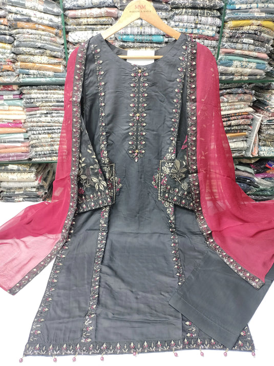 Ladies Viscous Suit - Tanveer Collection