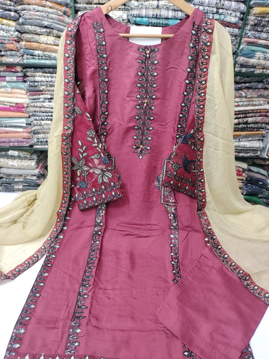 Ladies Viscous Suit - Tanveer Collection