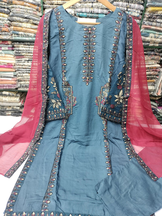 Ladies Viscous Suit - Tanveer Collection