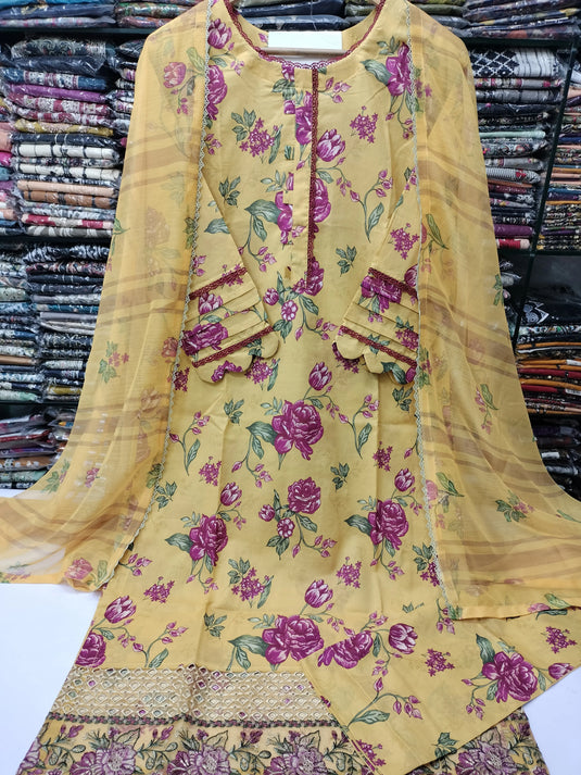 Farasha Lawn 3pc - Tanveer Collection