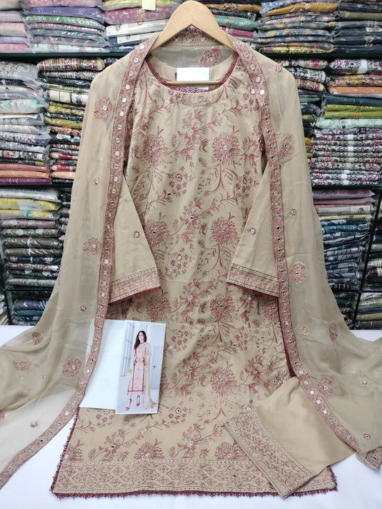 Breeza Lawn 3pc - Tanveer Collection