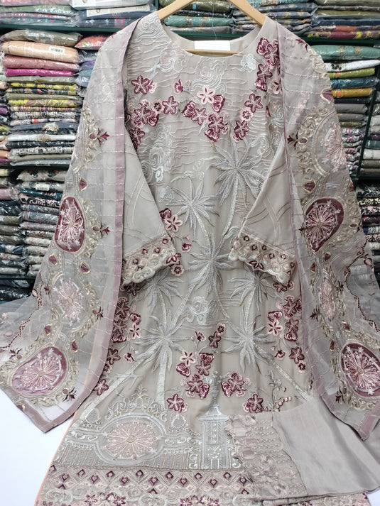 Rangoon By Ramsha Chiffon 3pc