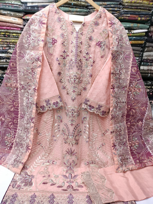 Rangoon By Ramsha Chiffon 3pc