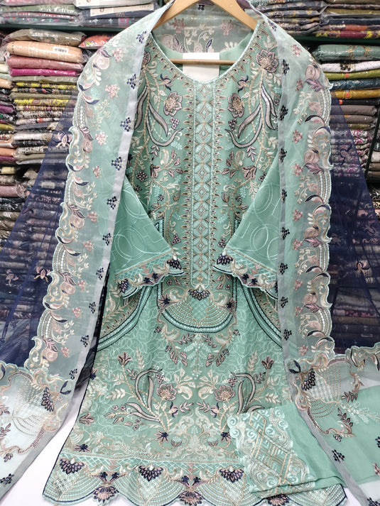 Rangoon By Ramsha Chiffon 3pc