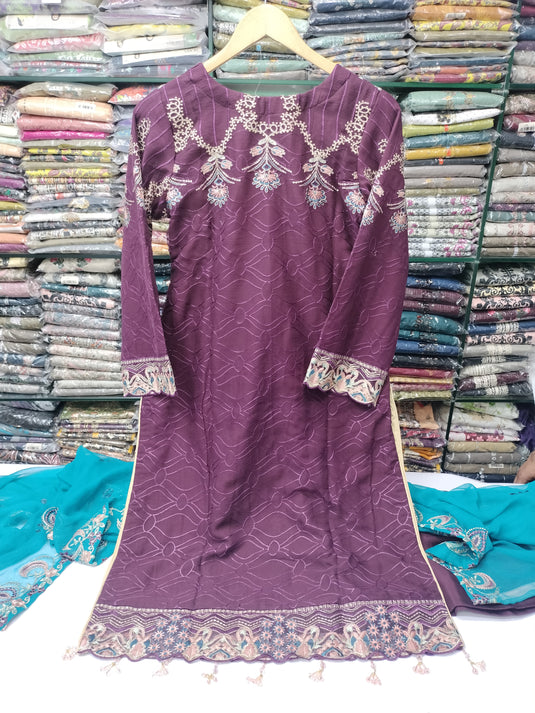 Rangoon By Ramsha Chiffon 3pc