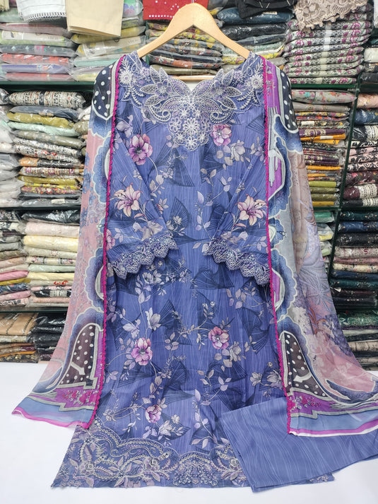 Ramsha Lawn Luxury Digital Printed