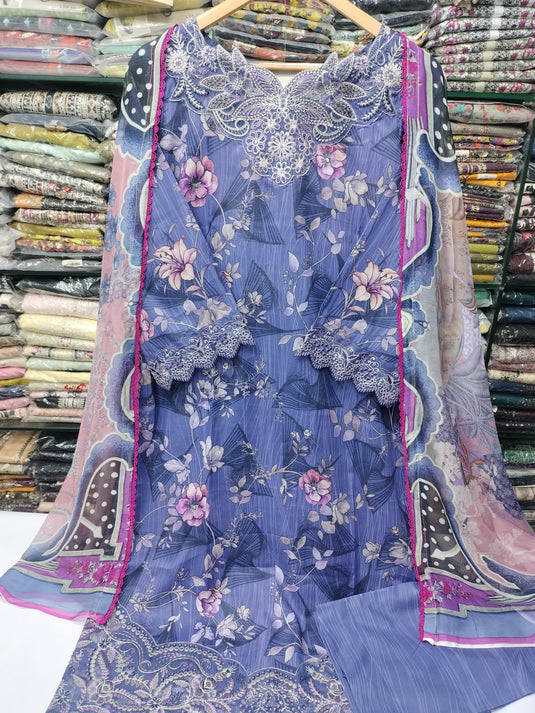 Ramsha Lawn Luxury Digital Printed