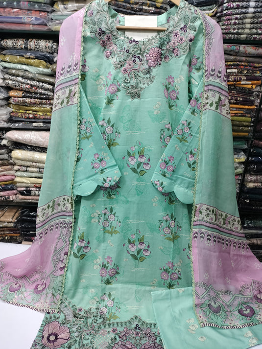 Ramsha Lawn Luxury Digital Printed