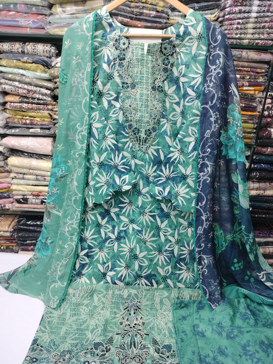 Ramsha Lawn Luxury Digital Printed