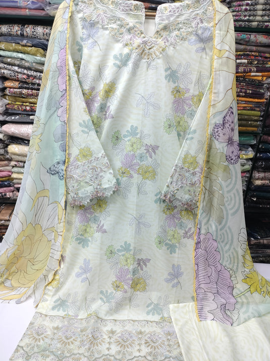 Ramsha Lawn Luxury Digital Printed