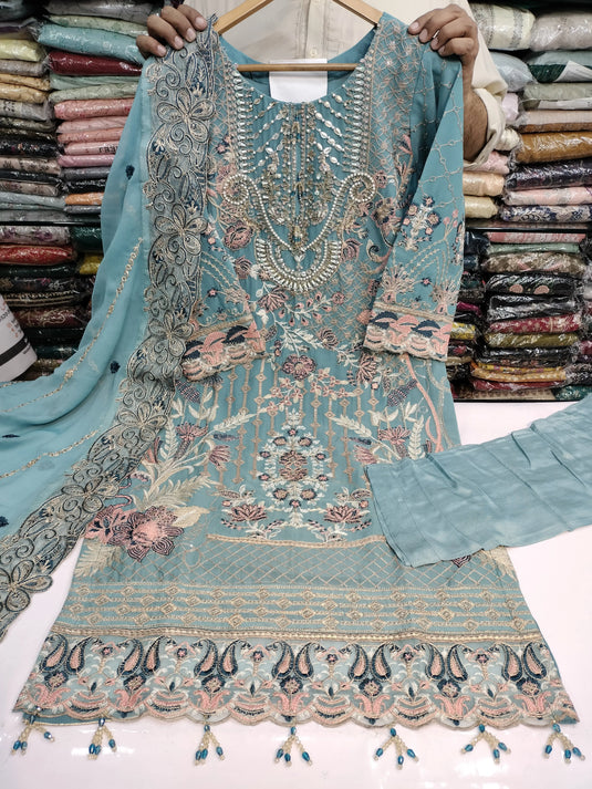 Chiffon Dress - New Arrival Tanveer COLLECTION