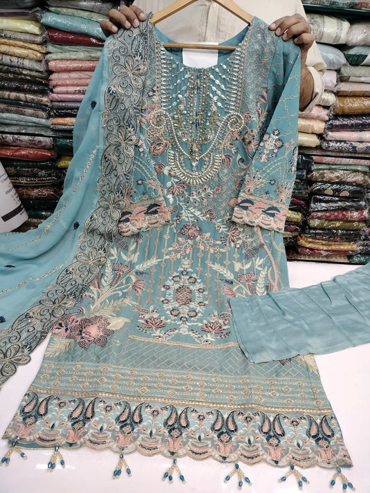 Chiffon Dress - New Arrival Tanveer COLLECTION