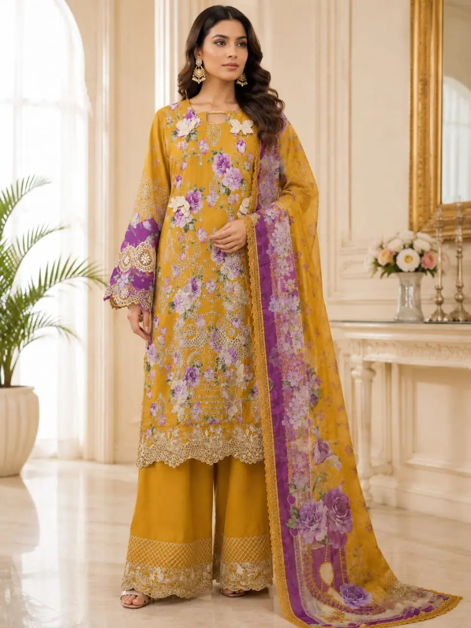 DHANAK-001 TANVEER COLLECTION