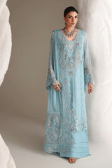 RM-ST-208 – Ice Blue Luxury Embroidered 3 Piece Pakistani Formal Suit