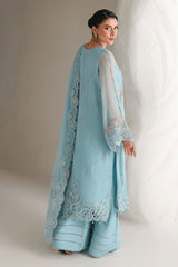RM-ST-208 – Ice Blue Luxury Embroidered 3 Piece Pakistani Formal Suit